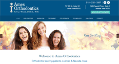 Desktop Screenshot of amesortho.com