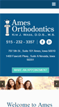 Mobile Screenshot of amesortho.com